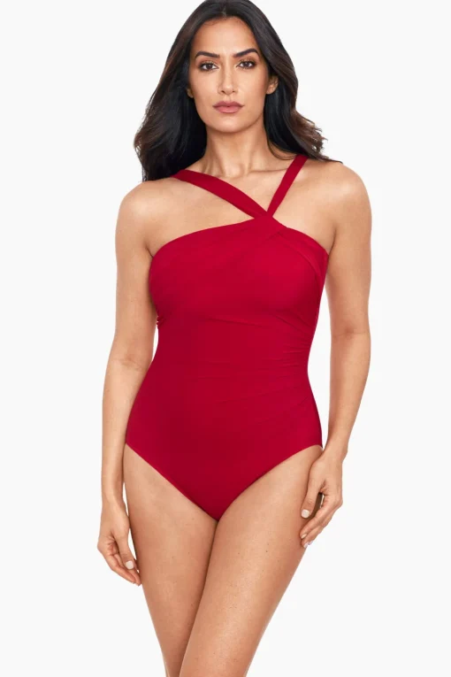 Rock Solid Europa Underwire One Piece Swimsuit