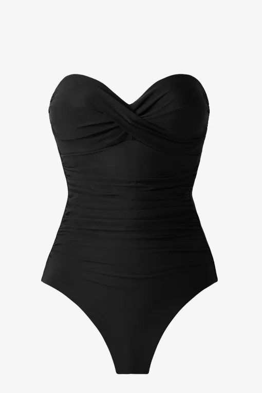 Rock Solid Madrid Bandeau One Piece Swimsuit