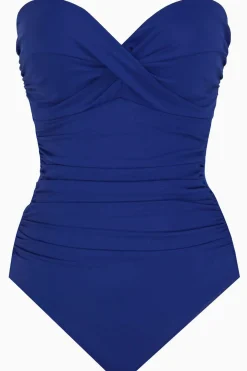 Rock Solid Madrid Bandeau One Piece Swimsuit