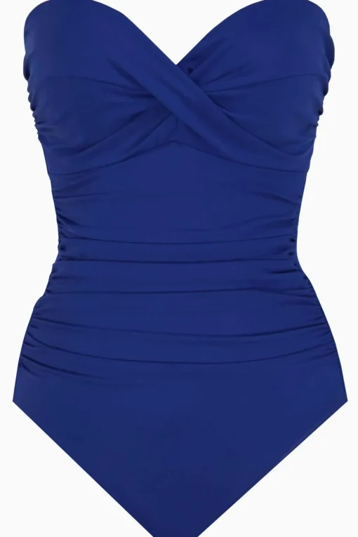 Rock Solid Madrid Bandeau One Piece Swimsuit