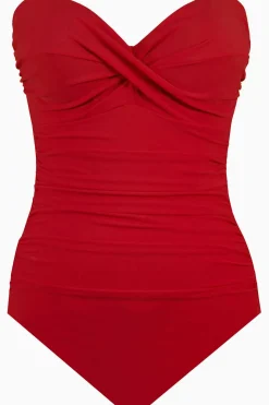 Rock Solid Madrid Bandeau One Piece Swimsuit