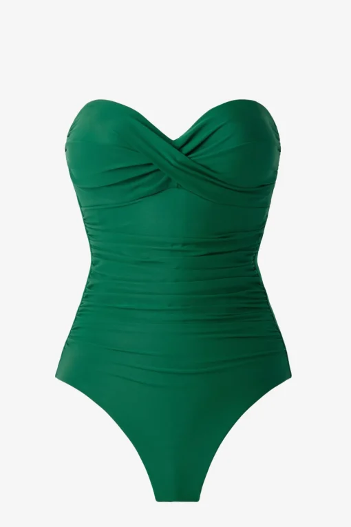 Rock Solid Madrid Bandeau One Piece Swimsuit
