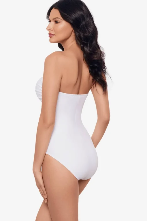 Rock Solid Madrid Bandeau One Piece Swimsuit