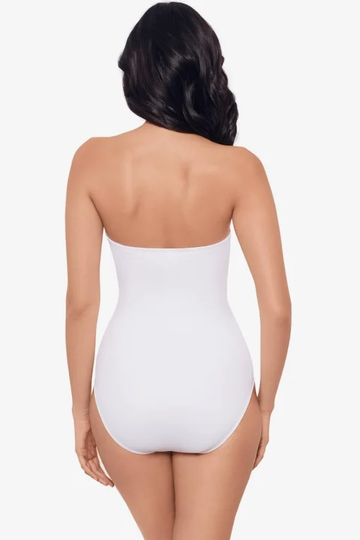 Rock Solid Madrid Bandeau One Piece Swimsuit