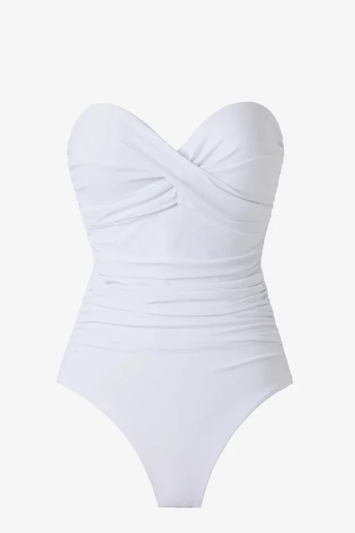 Rock Solid Madrid Bandeau One Piece Swimsuit