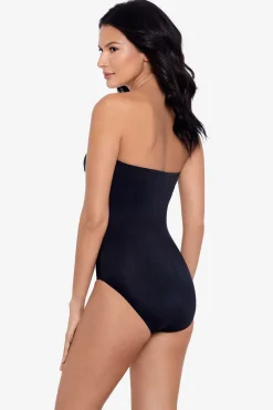 Rock Solid Madrid Bandeau One Piece Swimsuit