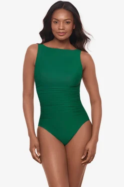 Rock Solid Regatta High-Neck One Piece Swimsuit