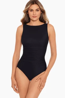 Rock Solid Regatta High-Neck One Piece Swimsuit