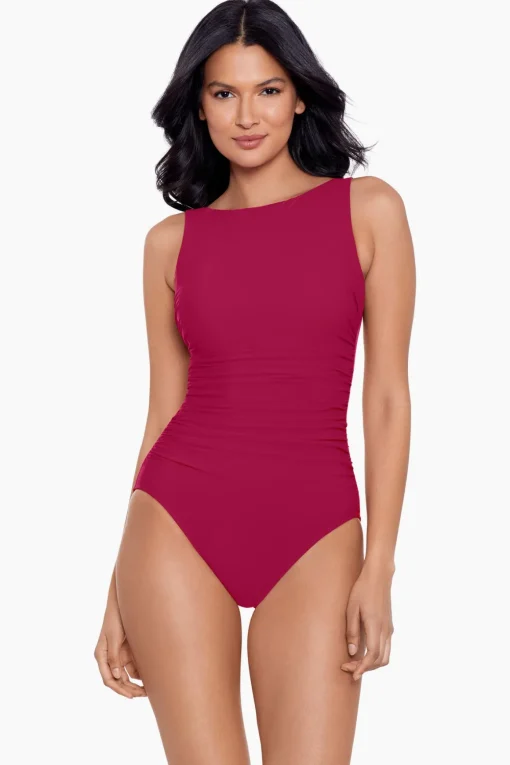 Rock Solid Regatta High-Neck One Piece Swimsuit