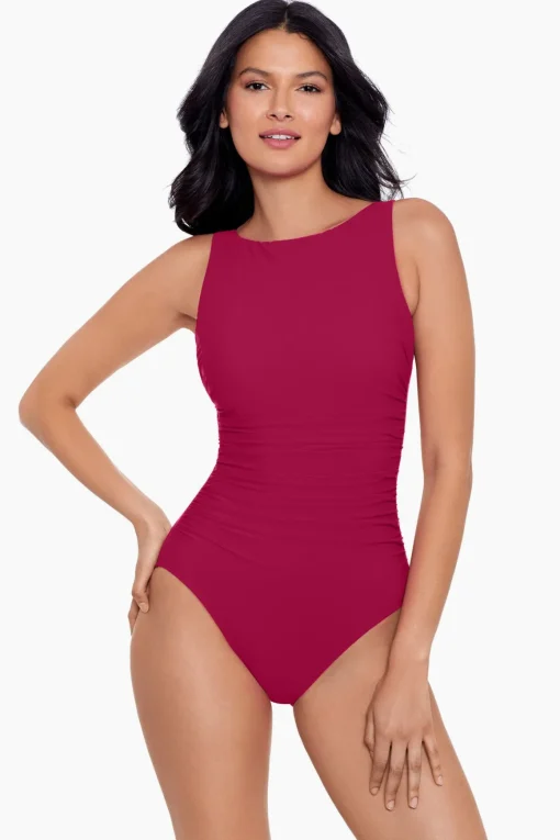 Rock Solid Regatta High-Neck One Piece Swimsuit