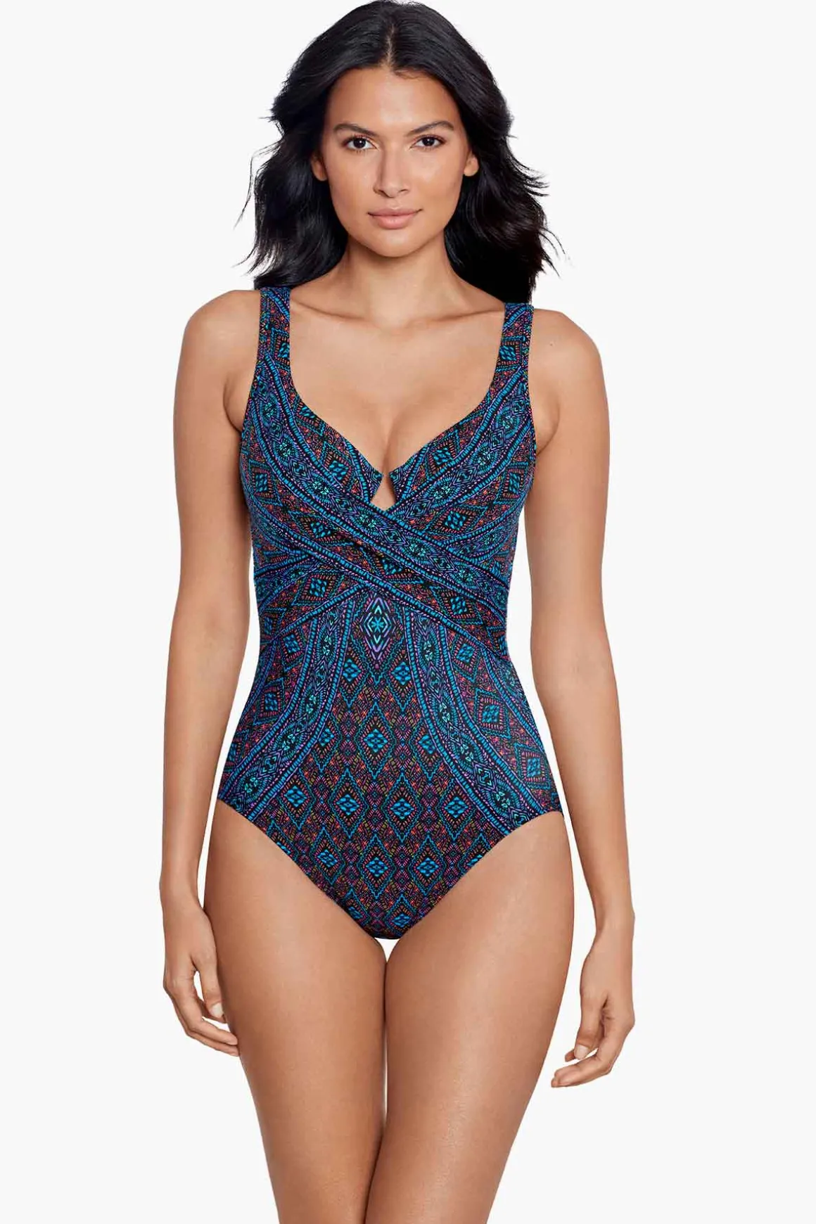Romani Criss Cross Escape One Piece Swimsuit