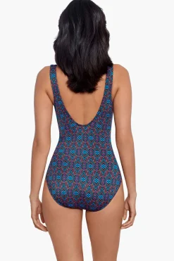 Romani Criss Cross Escape One Piece Swimsuit