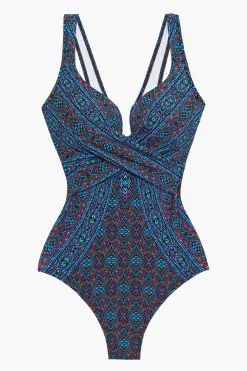 Romani Criss Cross Escape One Piece Swimsuit