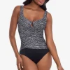 Selenite Layered Escape One Piece Swimsuit