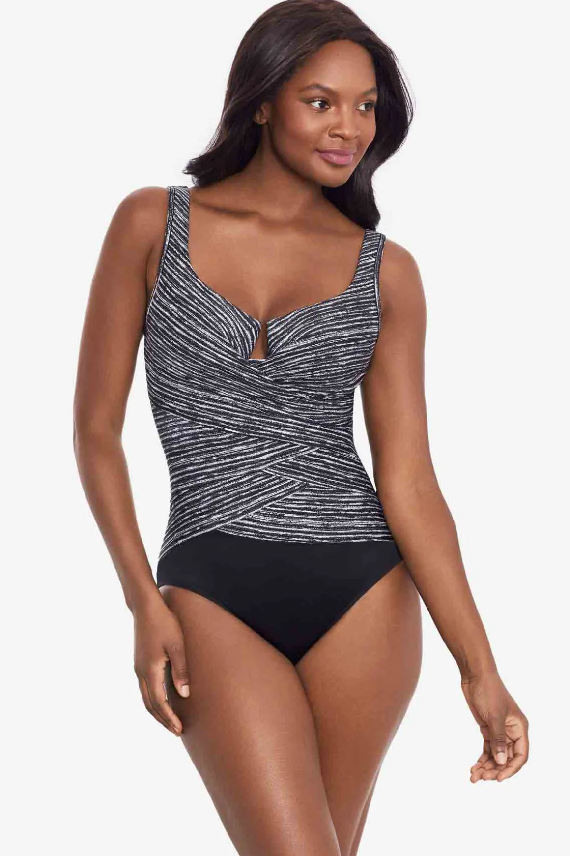 Selenite Layered Escape One Piece Swimsuit