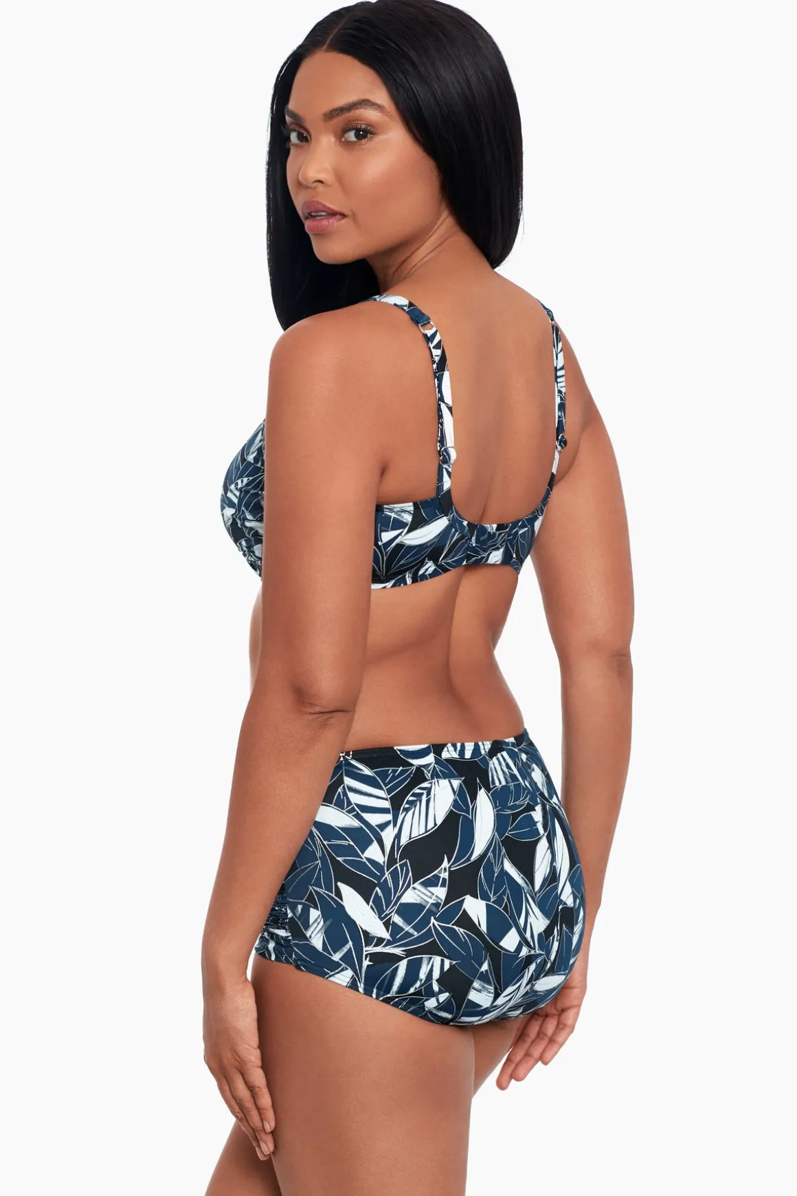 Shimmer Shadows Norma Jean Retro Swim Bottom