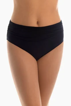 Shirred Jersey Swim Bottom