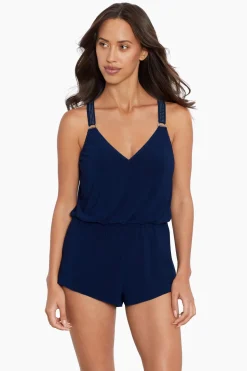 Star Studded Gabby One Piece Romper Swimsuit