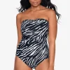 Tigre Sombra Avanti Bandeau Swimsuit