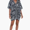 Tigre Sombre Caftan Swim Cover Up