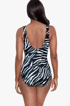 Tigre Sombre Escape One Piece Swimsuit