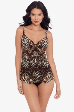 Tribal Tigress Gala Tankini Top