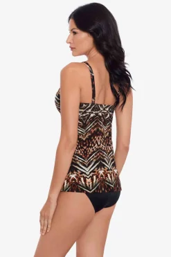 Tribal Tigress Gala Tankini Top