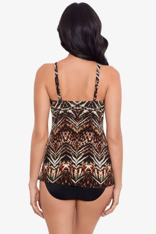 Tribal Tigress Gala Tankini Top