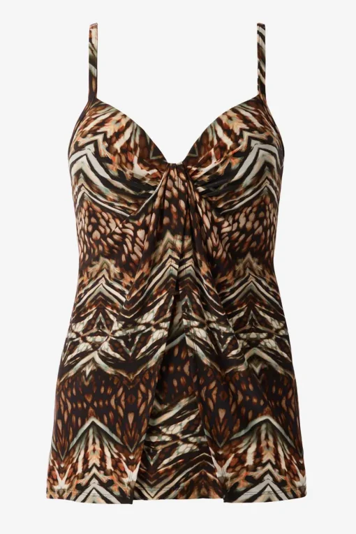 Tribal Tigress Gala Tankini Top