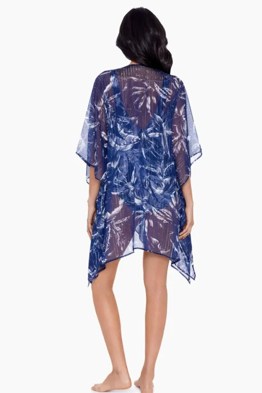 Tropica Toile Caftan Swim Cover Up