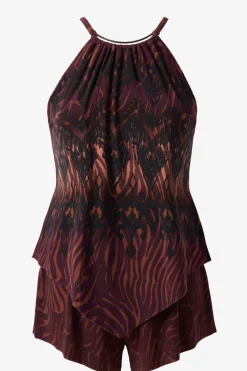 Zabra Goldie One Piece Romper Swimsuit