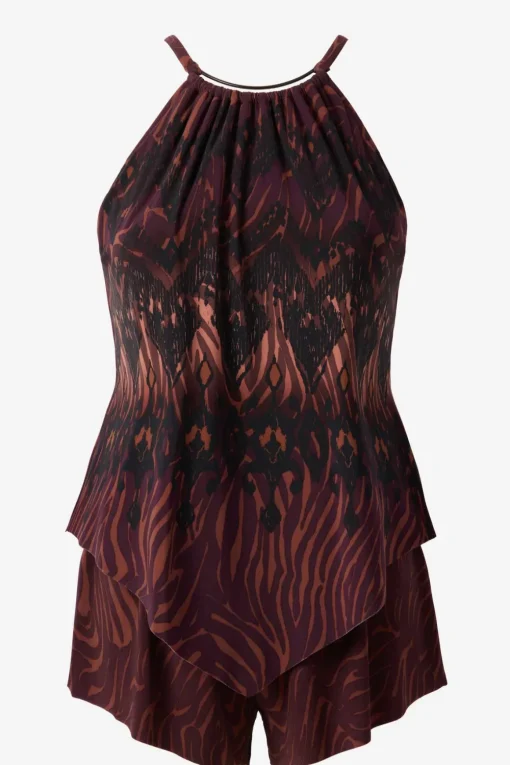 Zabra Goldie One Piece Romper Swimsuit