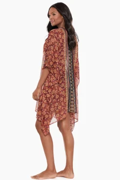Zwina Caftan Swim Cover Up
